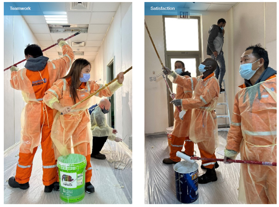 A fresh coat for a fresh start at Compass School Belton